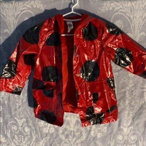Ladybug raincoat